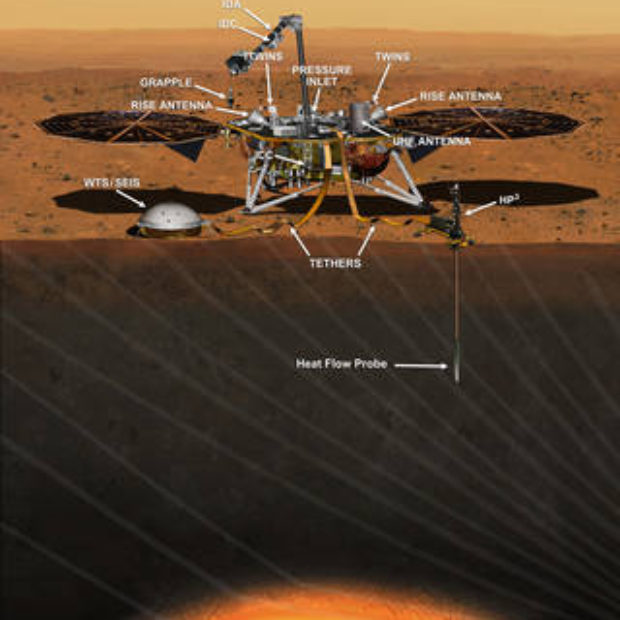 Новая миссия НАСА для исследования недр Красной планеты