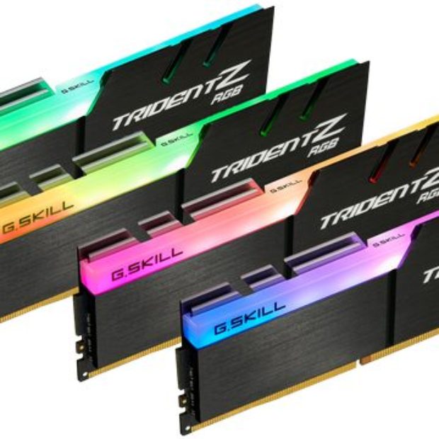 G.Skill представила 32-Гбайт комплект модулей памяти Trident Z RGB DDR4-4266
