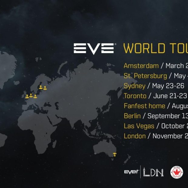 Встречайте EVE World Tour 2019 в Санкт-Петербурге!